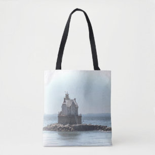 Race Rock Lighthouse - in einem leichteren Ton Tasche