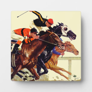 Race Thoroughbred Fotoplatte