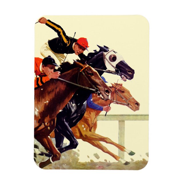 Race Thoroughbred Magnet (Vertikal)