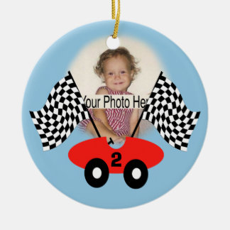 Race Time Foto Decoration Keramikornament