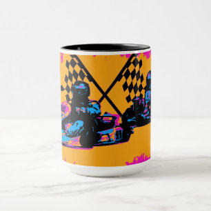 Race to Finish - Go Kart Racers Tasse