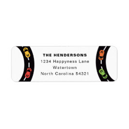 Race Track Boys 4. Geburtstag Weiß