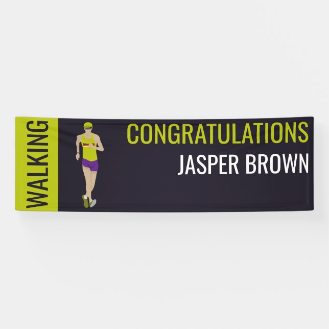Race Walking Banner (Horizontal)