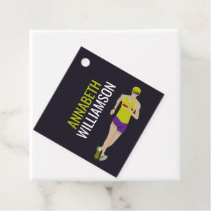 Race Walking Geschenkanhänger