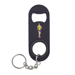 Race Walking Mini Flaschenöffner