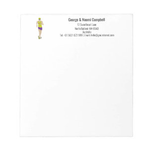 Race Walking Notizblock