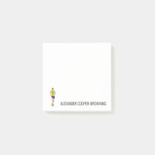 Race Walking Post-it Klebezettel