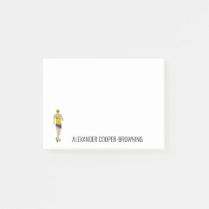 Race Walking Post-it Klebezettel