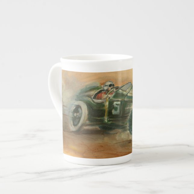 Racecar von Ethan Harper Prozellantasse (Vorderseite Links)