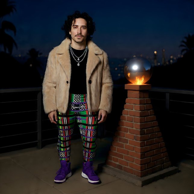 Racer Karierte Leggings (Von Creator hochgeladen)