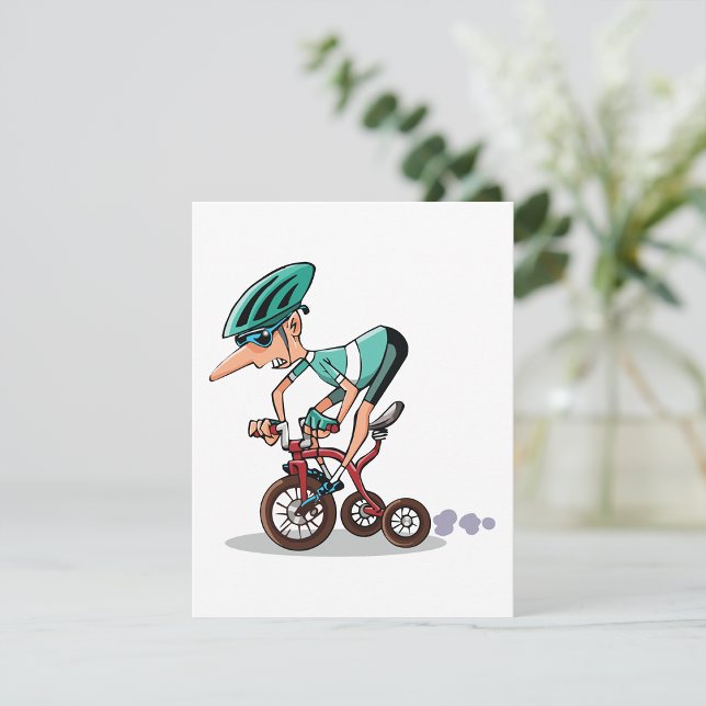 Racer on Tricycle Einladungen (Von Creator hochgeladen)
