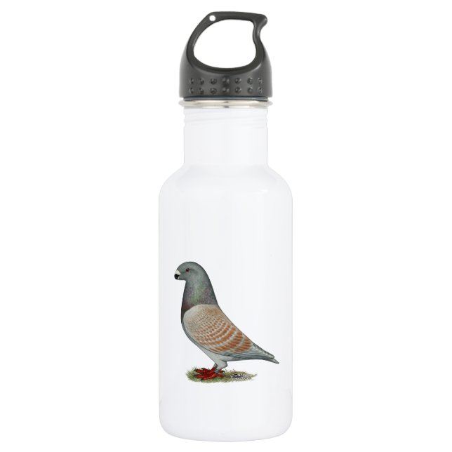 Racer Recessive Opal anzeigen Trinkflasche (Vorderseite)