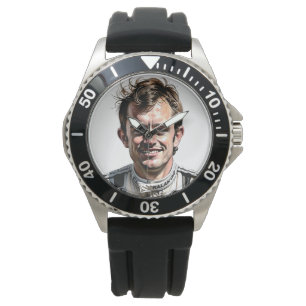 Racer Stainless Steel Watch für Männer Armbanduhr