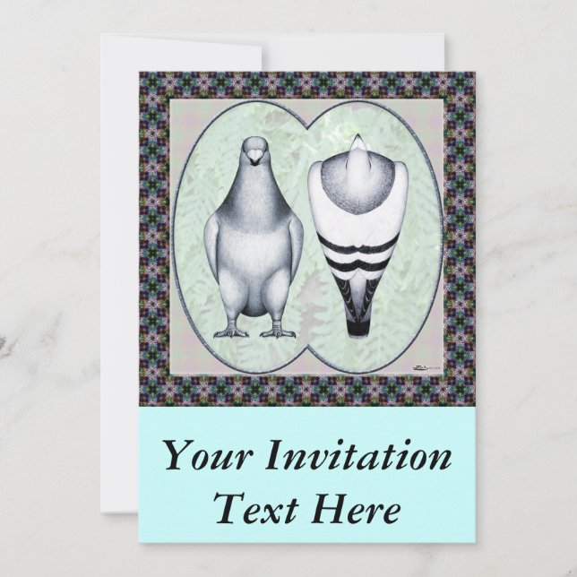 Racer Standard anzeigen Einladung (Vorderseite)