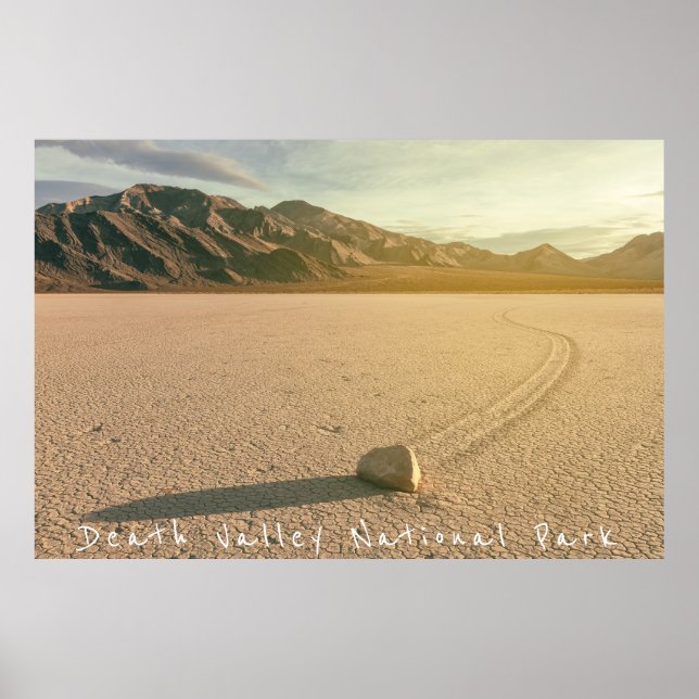 Racetrack Playa Poster (Vorne)