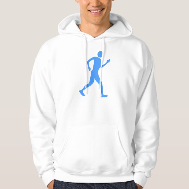 Racewalk - Baby Blue Hoodie (Vorderseite)