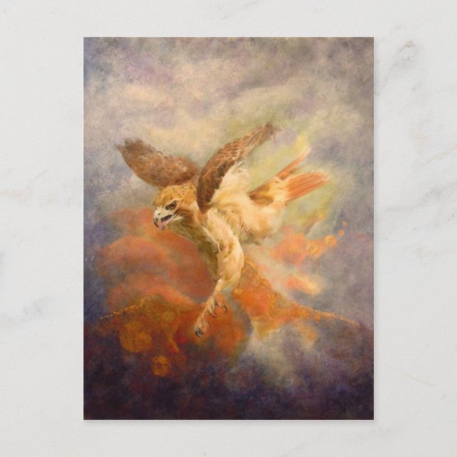 Rache, Botschaft der Mars Postkarte (Vorderseite)