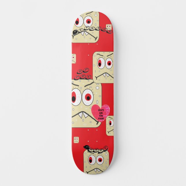 Rache der Quark Skateboard (Vorderseite)