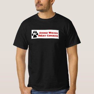 Rache der Wölfe Entrechtet den Kongress Wählt sie  T-Shirt