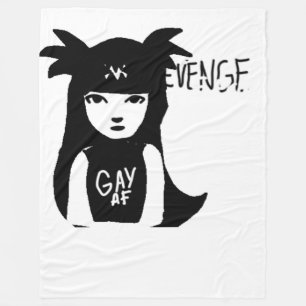 Rache Fleecedecke