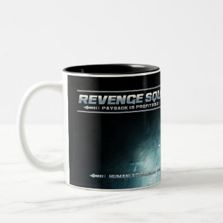 Rache-Gruppe-Tasse Zweifarbige Tasse