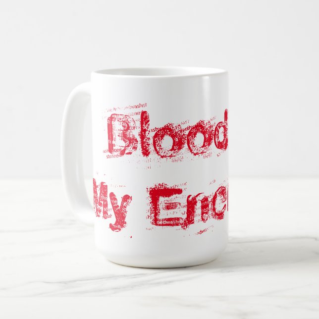 Rache Kaffeetasse (Vorderseite Links)