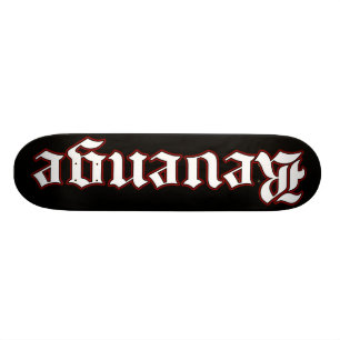 Rache-Skateboard Skateboard