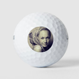 Rachel Dolezal Golf Ball Set 3