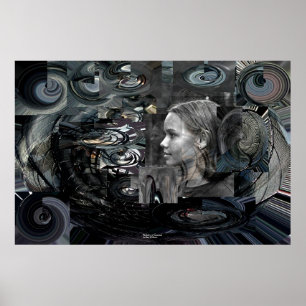 Rachel in einem Tesseract Poster