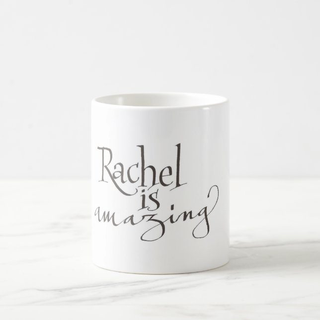 Rachel ist fantastische Tasse (Mittel)