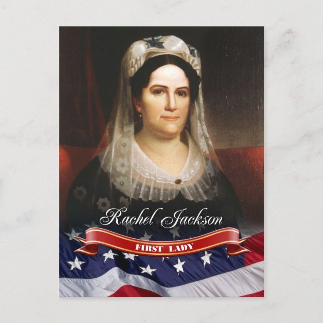 Rachel Jackson, First Lady of the U.S. Postkarte (Vorderseite)