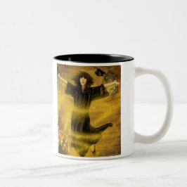 Rachel oben! zweifarbige tasse