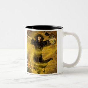 Rachel oben! zweifarbige tasse