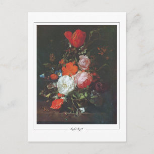 Rachel Ruysch #1 - Kunstpostkarte Postkarte
