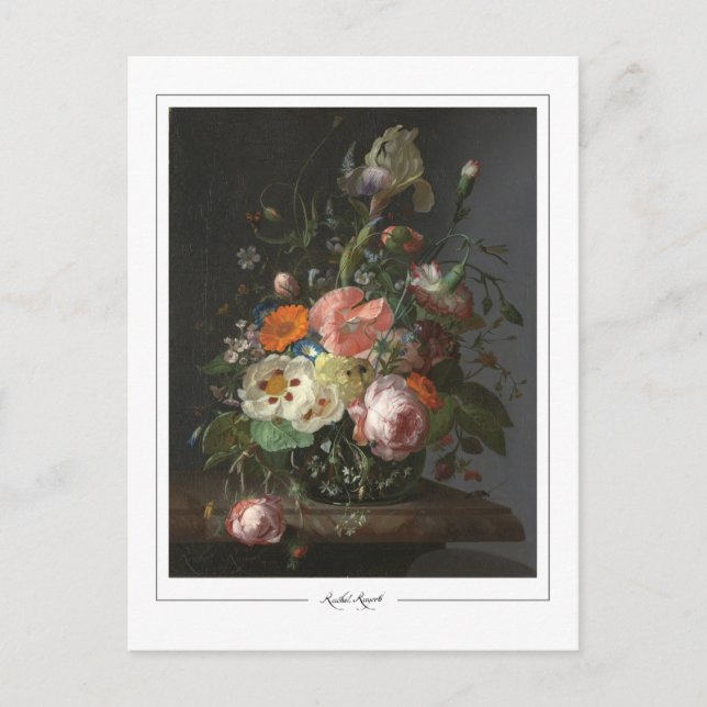Rachel Ruysch #35 - Fine Art Postcard Postkarte (Vorderseite)