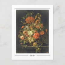 Rachel Ruysch #64 - Fine Art Postcard