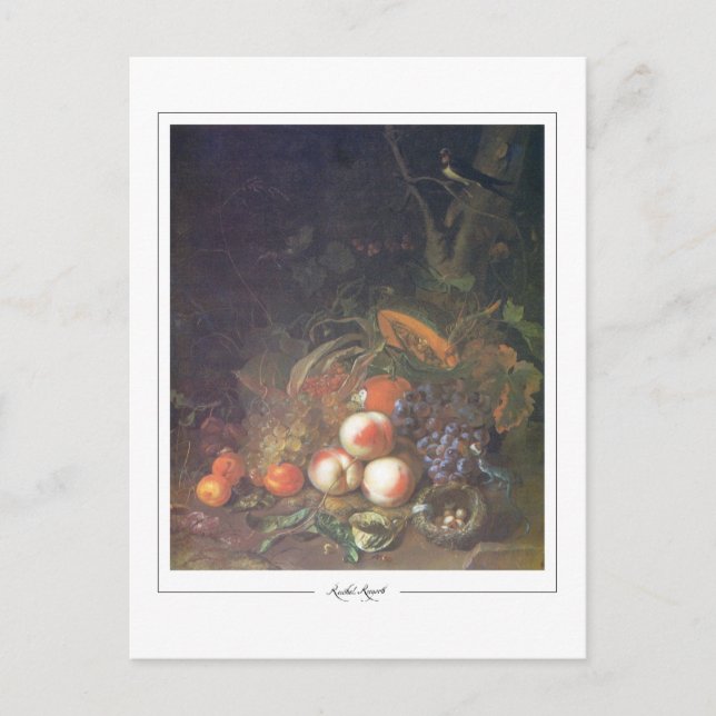 Rachel Ruysch #6 - Fine Art Postcard Postkarte (Vorderseite)