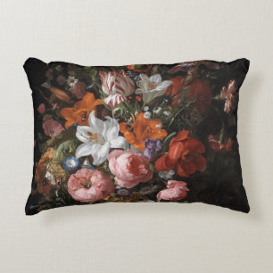Rachel Ruysch - Blume in einer Glasvase Dekokissen