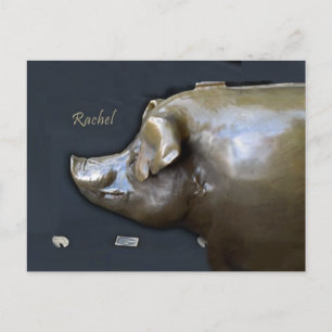 RACHEL THE PIGGY BANK Calendrier 2016 Carte postal