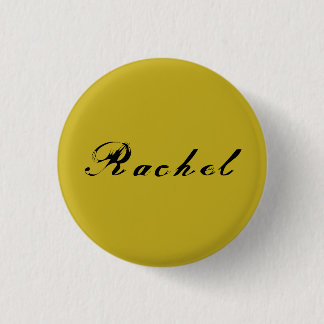 Rachel von der verwaisten schwarzen button