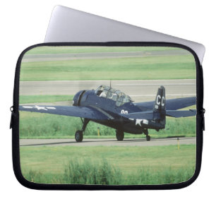 Rächer-Marine-Fördermaschinentorpedo Grummans Laptopschutzhülle