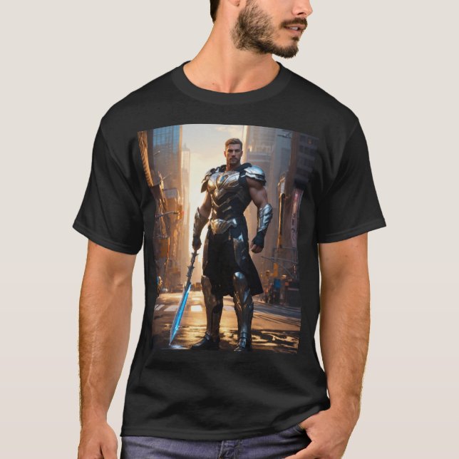 Rächer vereinen sich: epische Stadtverteidigung T-Shirt (Vorderseite)