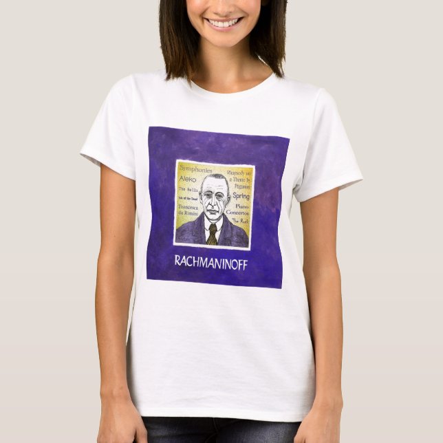 Rachmaninov T-Shirt (Vorderseite)