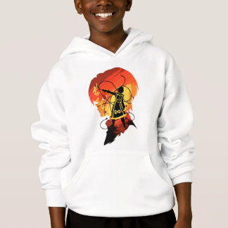 Rachsüchtige Schattenkettensilhouette Hoodie