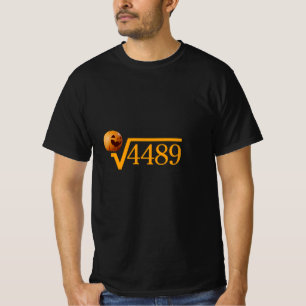 Racine Carrée de 4489 – T-shirt d'humour mathémati