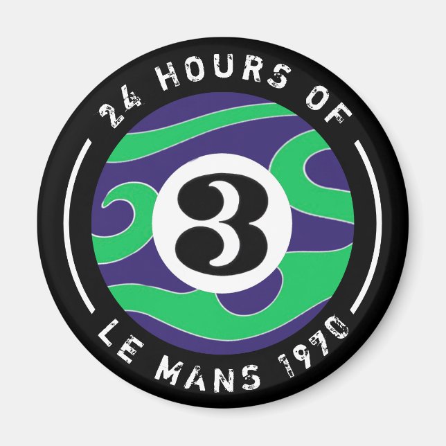 RACING 1970 MAGNET (Vorne)