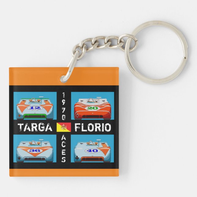 RACING 1970 SCHLÜSSELANHÄNGER (Rückseite)