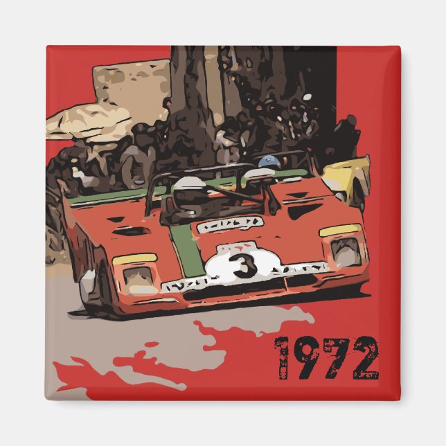 RACING 1972 MAGNET (Vorne)