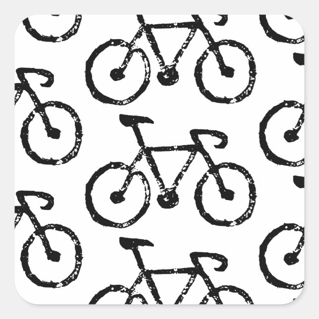 Racing Bike Print Sticker (Vorderseite)