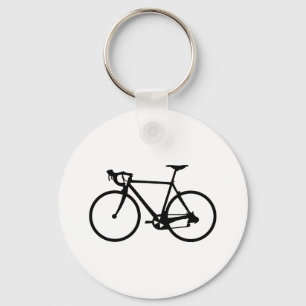 racing bike - racer bicycle schlüsselanhänger